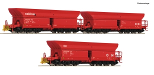 Roco 6600271 - H0 - 3-tlg. Set Erzwagen, DB AG, Ep. VI - Set 2